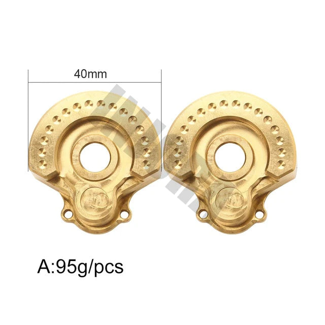 INJORA 95g 104g 113g Counter Weight Brass Outer Portal Drive Housing #8251 for TRX-4 TRX-6