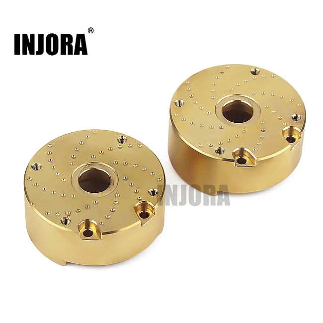 INJORA 95g 104g 113g Counter Weight Brass Outer Portal Drive Housing #8251 for TRX-4 TRX-6