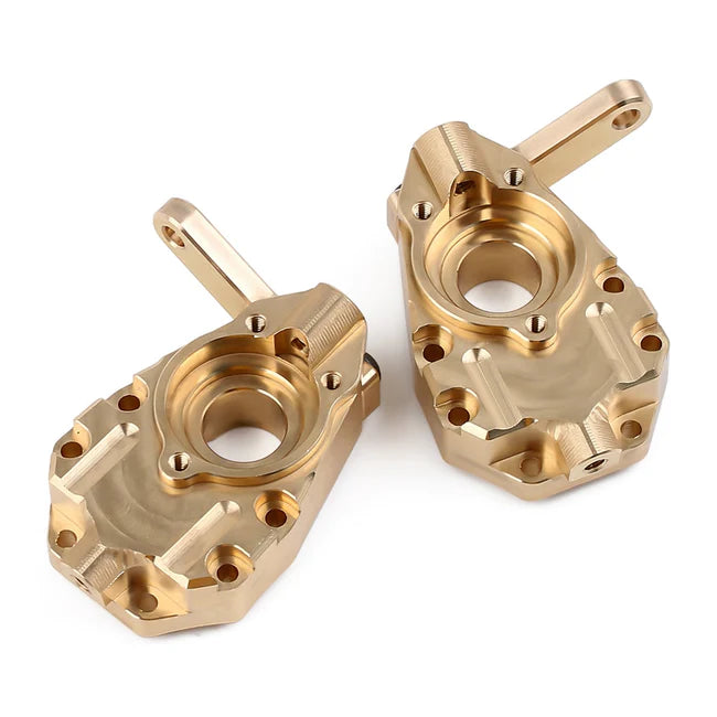 INJORA 2Pcs Brass Inner Front Portal Drive Housings #8252 for TRX-4 TRX-6