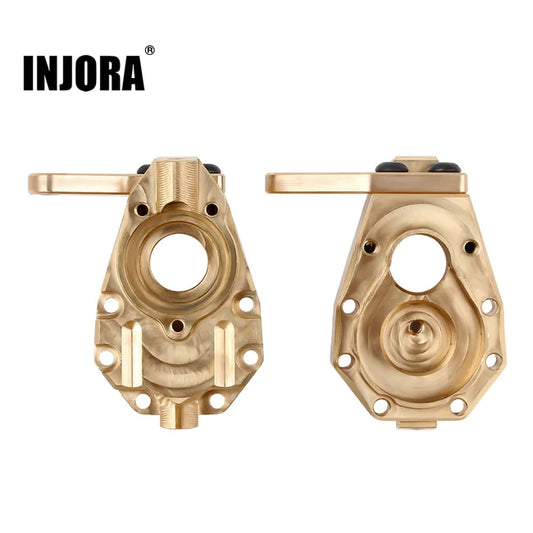 INJORA 2Pcs Brass Inner Front Portal Drive Housings #8252 for TRX-4 TRX-6