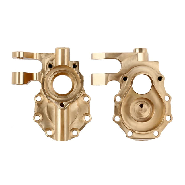 INJORA 2Pcs Brass Inner Front Portal Drive Housings #8252 for TRX-4 TRX-6