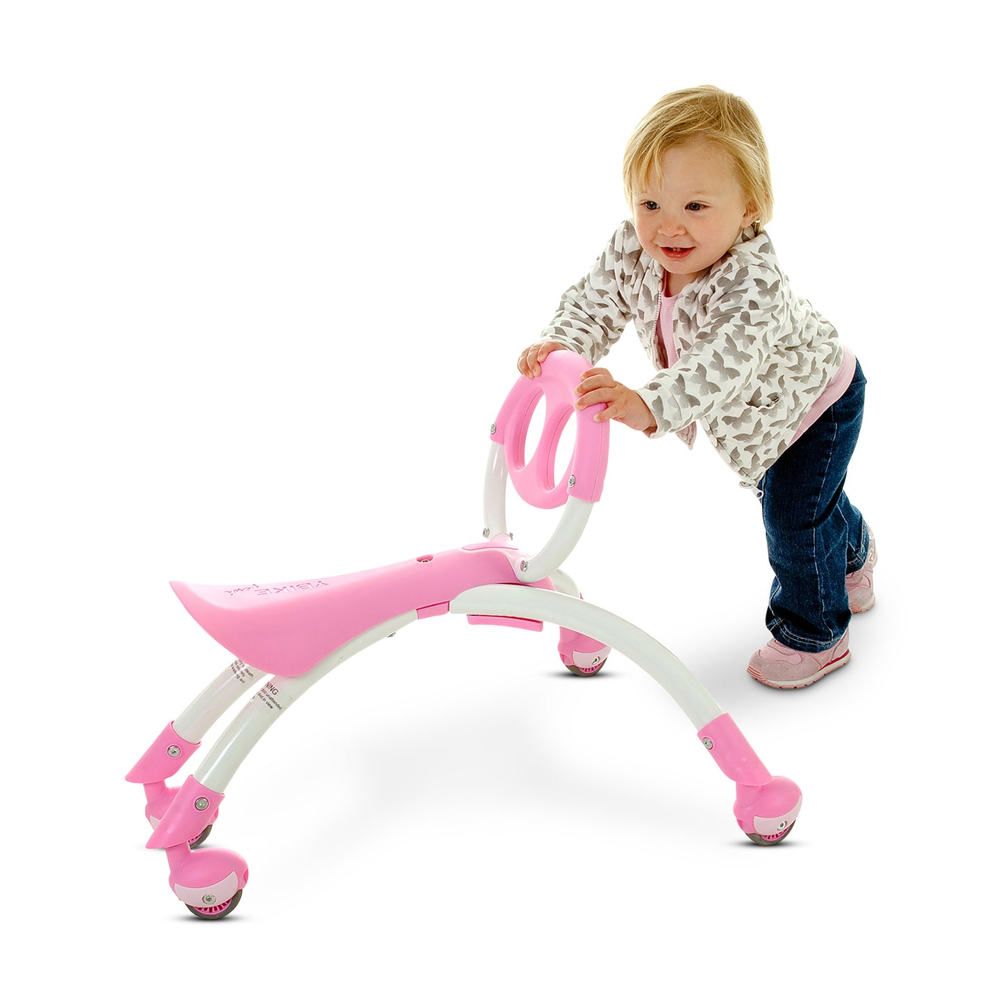 YBIKE - PEWI - RIDE ON/WALKER - PINK