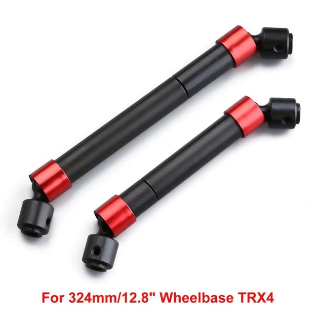 INJORA 2PCS Metal CVD Drive Shaft for Traxxas TRX-4