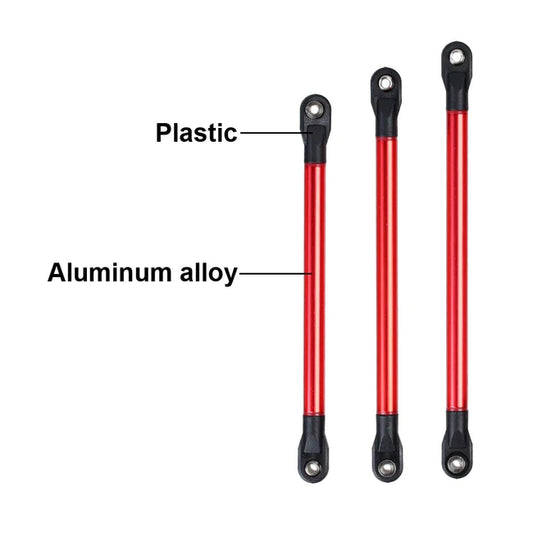 INJORA 8pcs/lot Aluminum Link Plastic Rod End Unassembled Kit for Axial SCX10