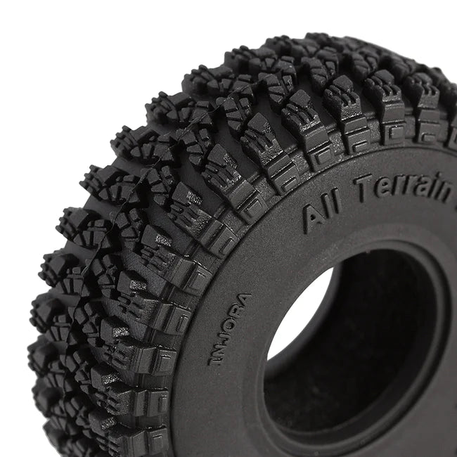 INJORA 1.0" 58*20mm All Terrain Crawl Master Tires for 1/24 RC Crawlers 4PCE T1008