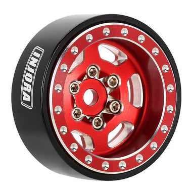 INJORA 1.0 Plus Aluminum Beadlock Wheels for 1/24 1/18 RC Crawler (W1106)