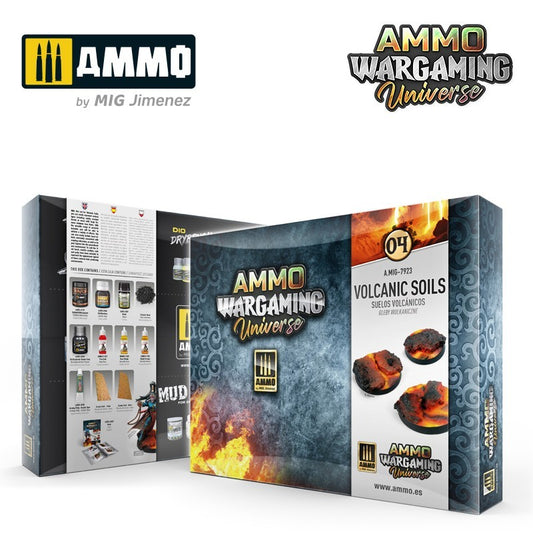 AMMO PAINT, WARGAMING UNIVERSE #04 - VOLCANIC SOILS