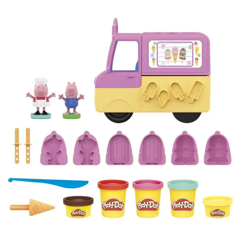 Play-doh PD PEPPAS ICE CREAM PLAYSET