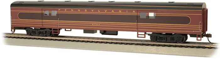 BACHMANN PRR #6707 FLEET OF MODERNISM 72FT SMOOTH SIDE BAG CAR, HO SCALE