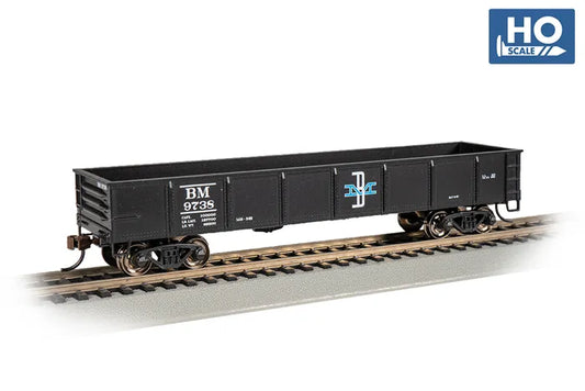 BACHMANN BOSTON & MAINE #9738 40FT GONDOLA. HO SCALE