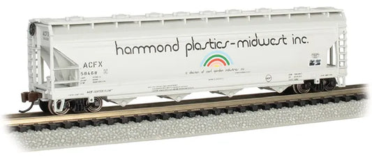 BACHMANN HAMMOND PLASTICS #58468 CANADIAN CYLINDRICAL 4-BAY GRN HPPR N SCALE