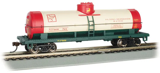 BACHMANN NTH POLE & STHN. #721 40FT SINGLE DOME TANK CAR. HO SCALE