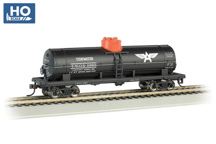 BACHMANN TIDEWATER TWOX1365 40FT SINGLE-DOME TANK CAR. HO SCALE