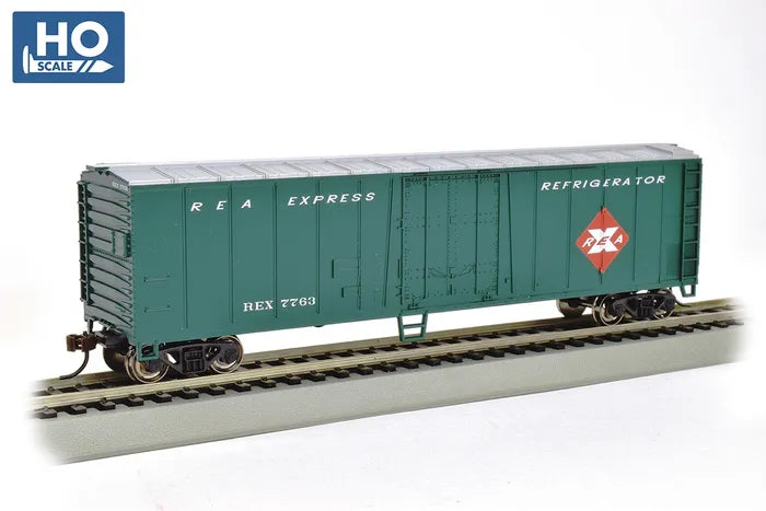 BACHMANN RAILWAY EXPRESS #7763 50FT STEEREFRIGERATOR REEFER. HO SCALE