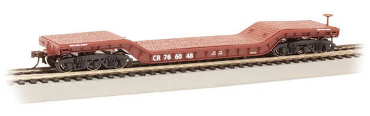 BACHMANN CONRAIL #766048 52FT CENTRE DEPRESSED FLATCAR. HO SCALE