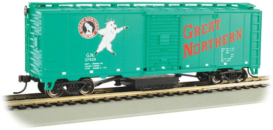 BACHMANN, GREAT NORTHERN #27429 40FT TRACK CLEANING CAR JADE GREEN, HO SCALE