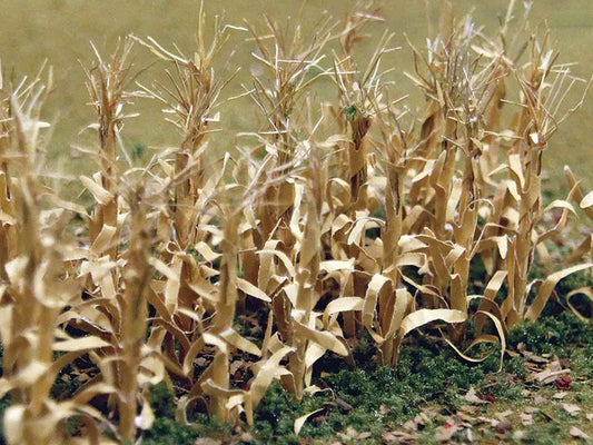 BACHMANN 1" DRIED CORN STALKS, 30/PACK.HO SCALE