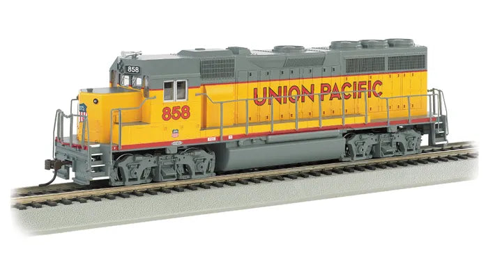 BACHMANN UNION PACIFIC #858 EMD GP40 DIESEL LOCO W/DCC/SOUND, HO SCALE