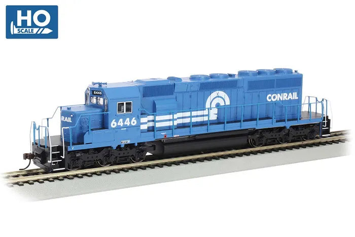 BACHMANN CONRAIL #6446 EMD SD-40-2 DIESEL LOCO, DCC READY, HO SCALE