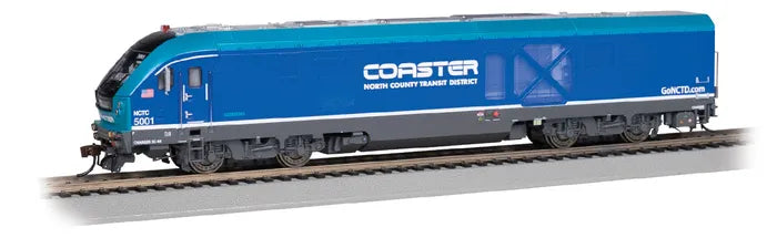 BACHMANN NTCD COASTER #5001 SIEMENS SC-44 CHGR LOCO W/DCC/SOUND, HO SCALE