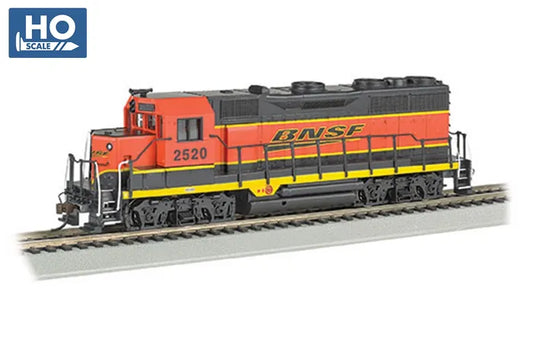 BACHMANN BNSF #2520 EMD GP35 LOCO W/DCC/SOUND, HO SCALE