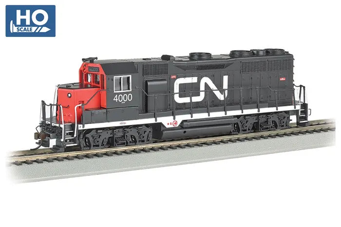 BACHMANN CANADIAN NATIONAL #4000 EMD GP35 LOCO W/DCC/SOUND, HO SCALE