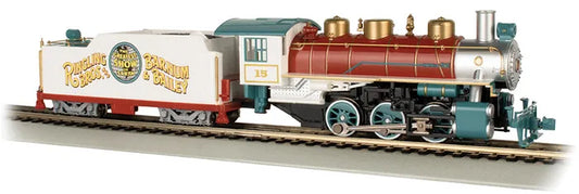 BACHMANN RINGLING BROS & BARNUM & BAILEYUSRA 0-6-0 LOCO. HO SCALE