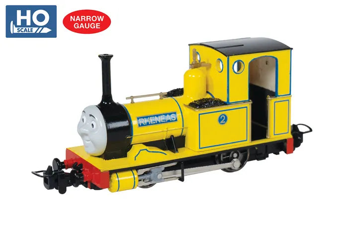 BACHMANN YELLOW RHENEAS, THOMAS & FRIENDS NARROW GAUGE, DIECAST, HON30