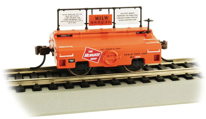 BACHMANN MILWAUKEE ROAD #980238 TEST WEIGHT CAR, HO SCALE