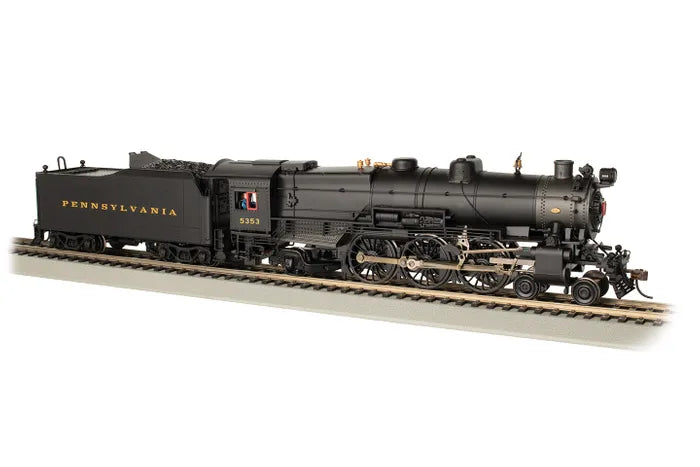 BACHMANN PENN. RR #5353 K4 4-6-2 PACIFICLOCO PRE WARE SLAT PILOT, HO SCALE