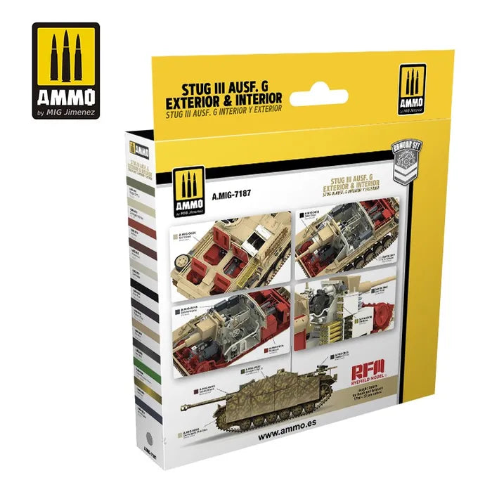 Ammo Paint, Stug III AUSF.G Exterior&Interior Set