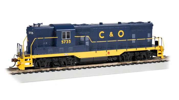 BACHMANN CHESAPEAKE & OHIO #5735, EMD GP7, HO SCALE