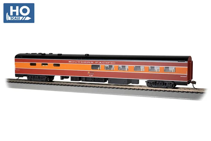 BACHMANN SOUTHERN PACIFIC #10267 85FT SMOOTH SIDED DINING CAR, LIT, HO SCALE