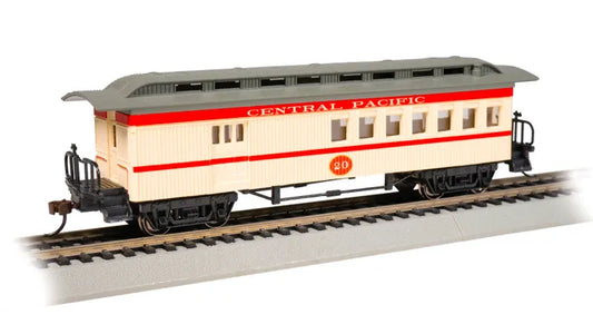 BACHMANN COMBINE 1860-80 CENTRAL PACIFICNO 20, DUCK BILL ROOF, HO SCALE
