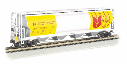 BACHMANN GOVT. OF CANADA #108175 CYLINDRICAL GRAIN HOPPER W/FRED, HO SCALE