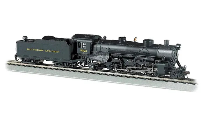 BACHMANN BALTIMORE & OHIO #5223 USRA 4-6-2 LIGHT PACIFIC LOCO. HO SCALE