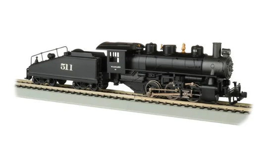 BACHMANN WABASH #511 USRA 0-6-0 LOCO W/SMOKE/SLOPE TENDER/DCC. HO SCALE