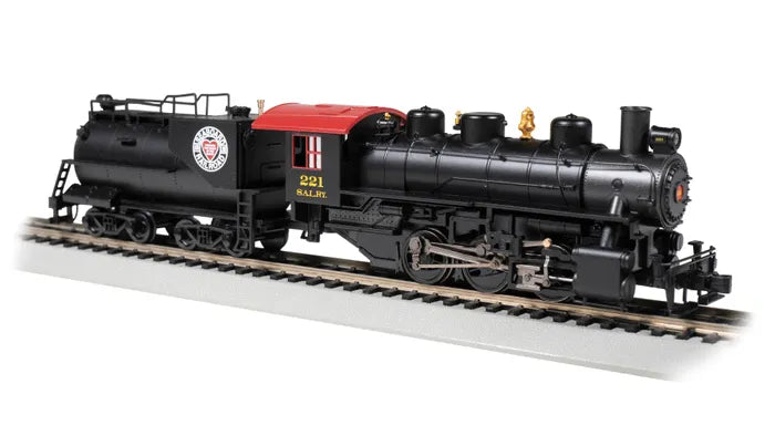 BACHMANN SEABOARD #221 USRA 0-6-0 LOCO W/SMOKE & VANDERBILT TENDER, HO SCALE