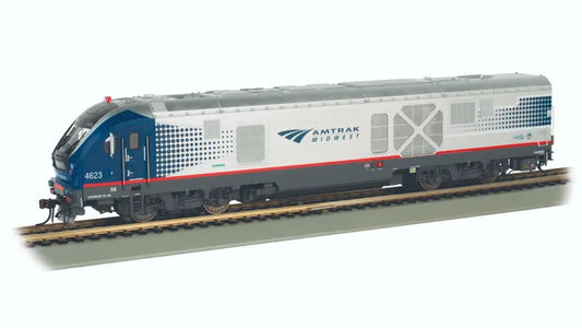 BACHMANN AMTRAK MIDWEST #4623 SIEMENS SC-44 CHGR LOCO W/DCC/SOUND, HO SCALE