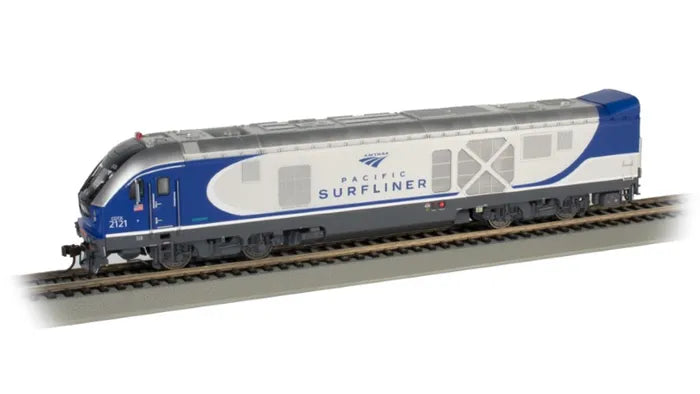 BACHMANN AMTRAK PAC. SURFLINER #2121 SIEMENS SC-44 CHGR W/DCC/SOUND HO SCALE