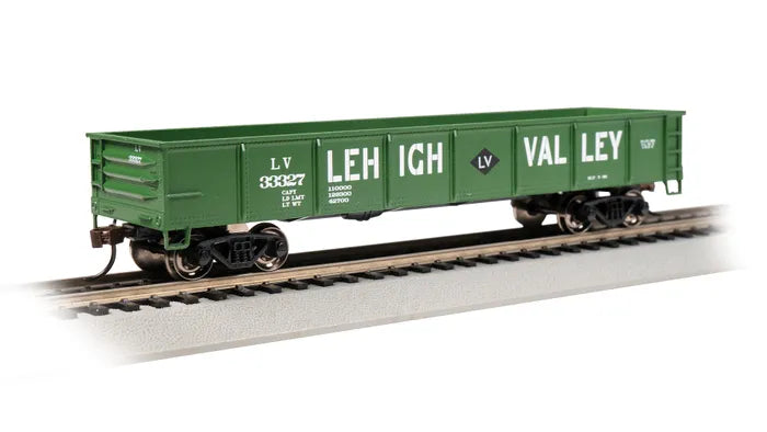 BACHMANN LEHIGH VALLEY #33327 40FT GONDOLA. HO SCALE