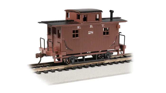 BACHMANN EAST BROAD TOP #28 BOBBER CABOOSE. HO SCALE