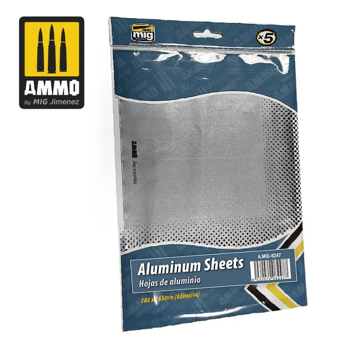 Ammo Paint Aluminium Sheets 280X195mm