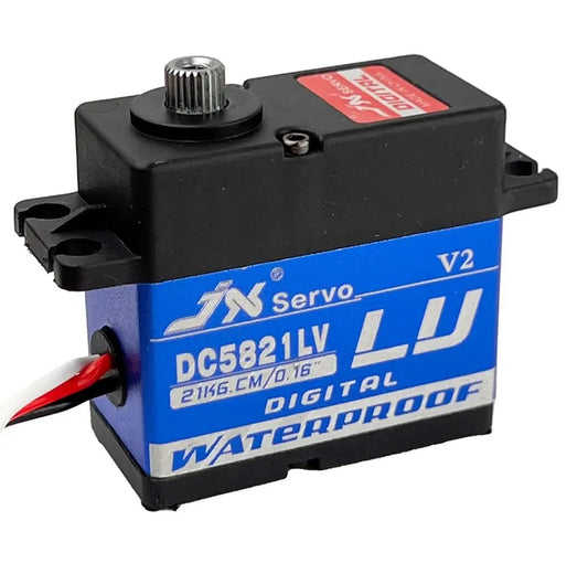 JX SERVO 21.8KG .16 SEC 6V WATERPROOF 2B B 58G 40.5X20.2X38 MM HI TORQ