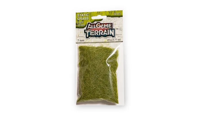 All Game Terrain, Static Grass Light Green 7mm