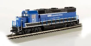 BACHMANN GMTX #2103 GP38-2 LOCO, DCC READY, HO SCALE