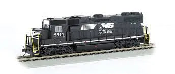 BACHMANN NORFOLK SOUTHERN #5314 GP38-2 LOCO, DCC READY, HO SCALE