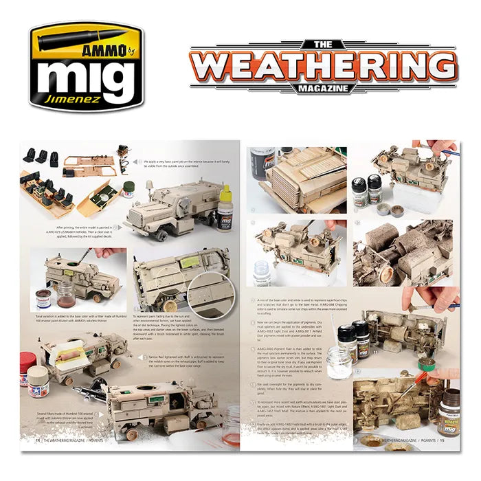 Ammo Paint, THE WEATHERING MAGAZINE #19Pigments
