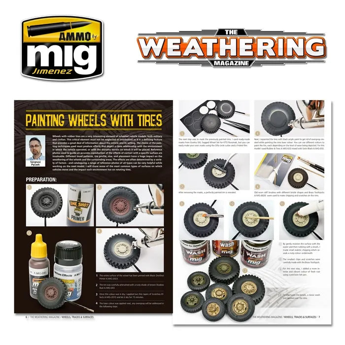 Ammo Paint, THE WEATHERING MAGAZINE #25Wheels, Tracks & Surfaces
