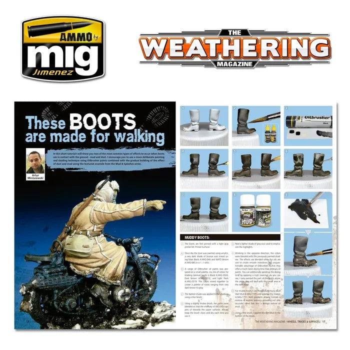 Ammo Paint, THE WEATHERING MAGAZINE #25Wheels, Tracks & Surfaces